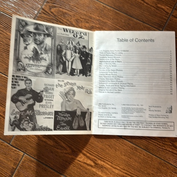 Hollywood homes of the stars map and guide - Picture 5 of 5